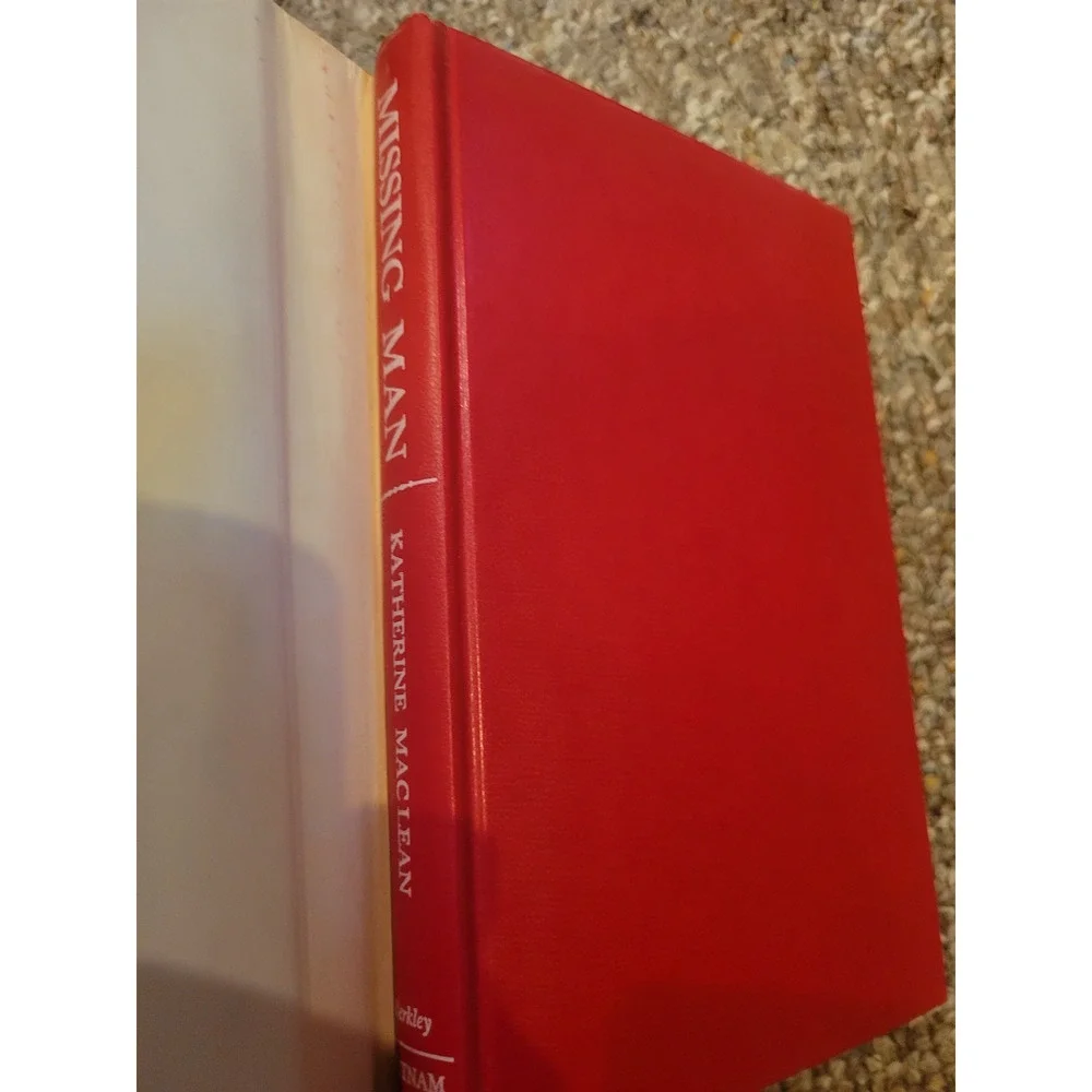 MISSING MAN 1975 Katherine MacLean HC/DJ/SFBCE Paranormal Dystopia Rescue Revolt